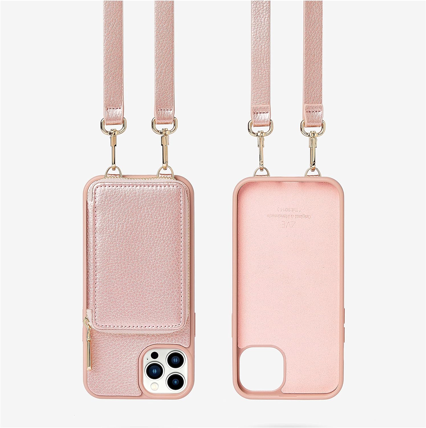 iPhone 12 Series ZVE RFID-Blocking Wallet Case.