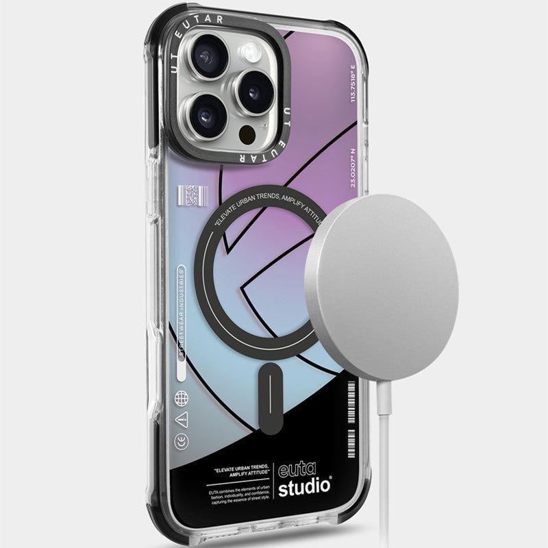 For iPhone 14 Series MagSafe Shockproof Air Cushion Case Cover