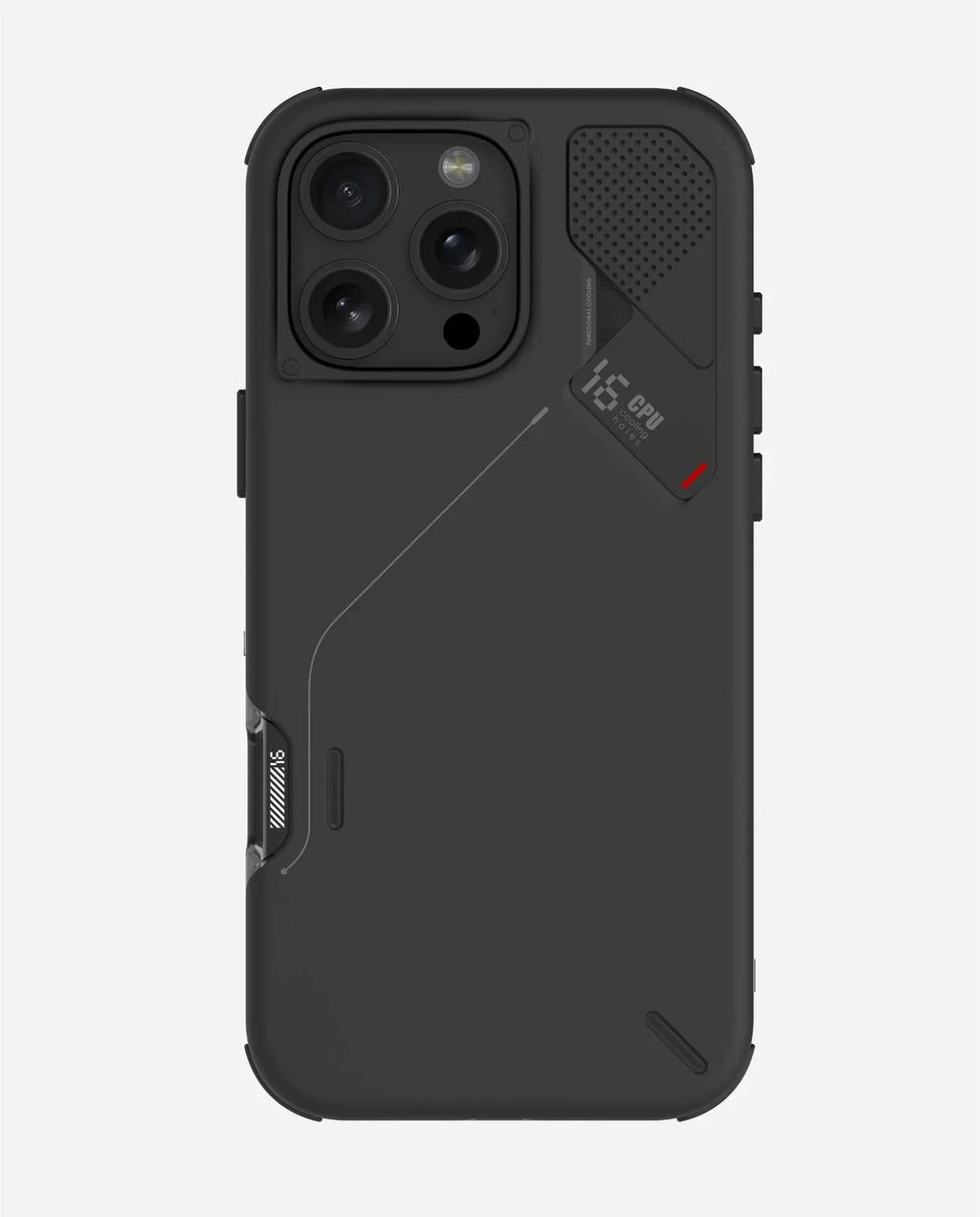 A16 Slim Shockproof Case for iPhone 16 Series With Real Cooling And Magsafe