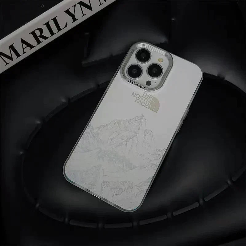 [MAGSAFE] FROSTED LASER SNOW MOUNTAIN IPHONE 14 SERIES CASE