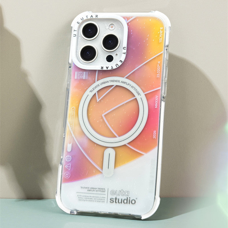 For iPhone 14 Series MagSafe Shockproof Air Cushion Case Cover