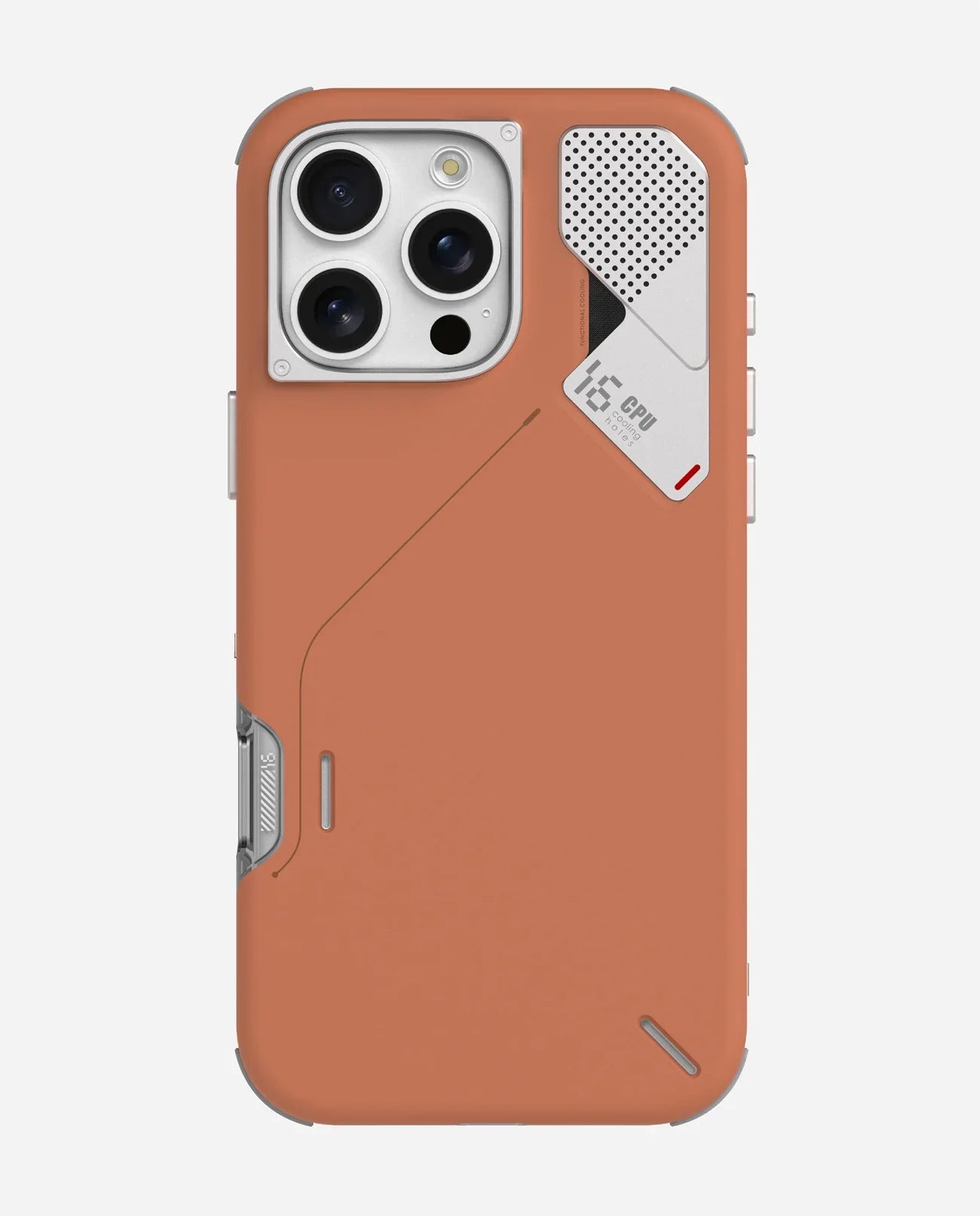 A16 Slim Shockproof Case for iPhone 16 Series With Real Cooling And Magsafe