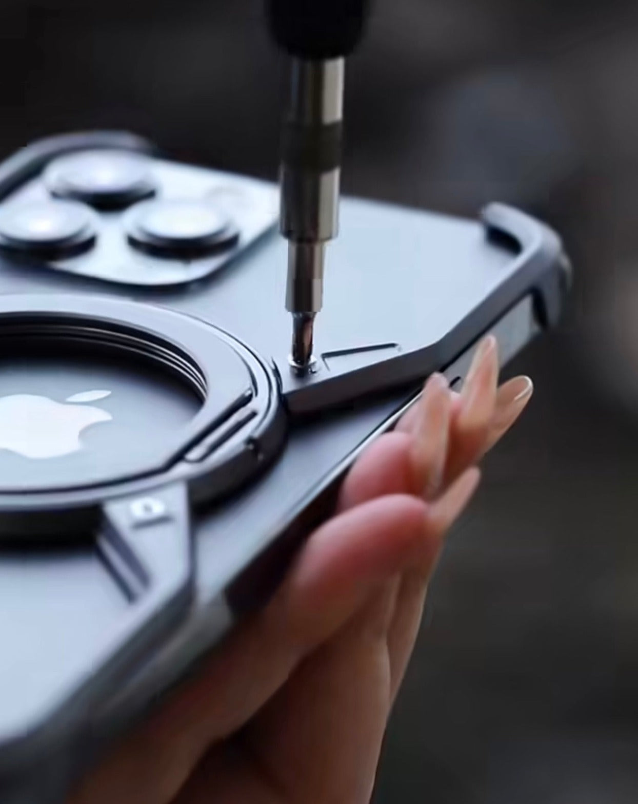 iPhone 14 Series High End Bracket Metal Fulcrum Case