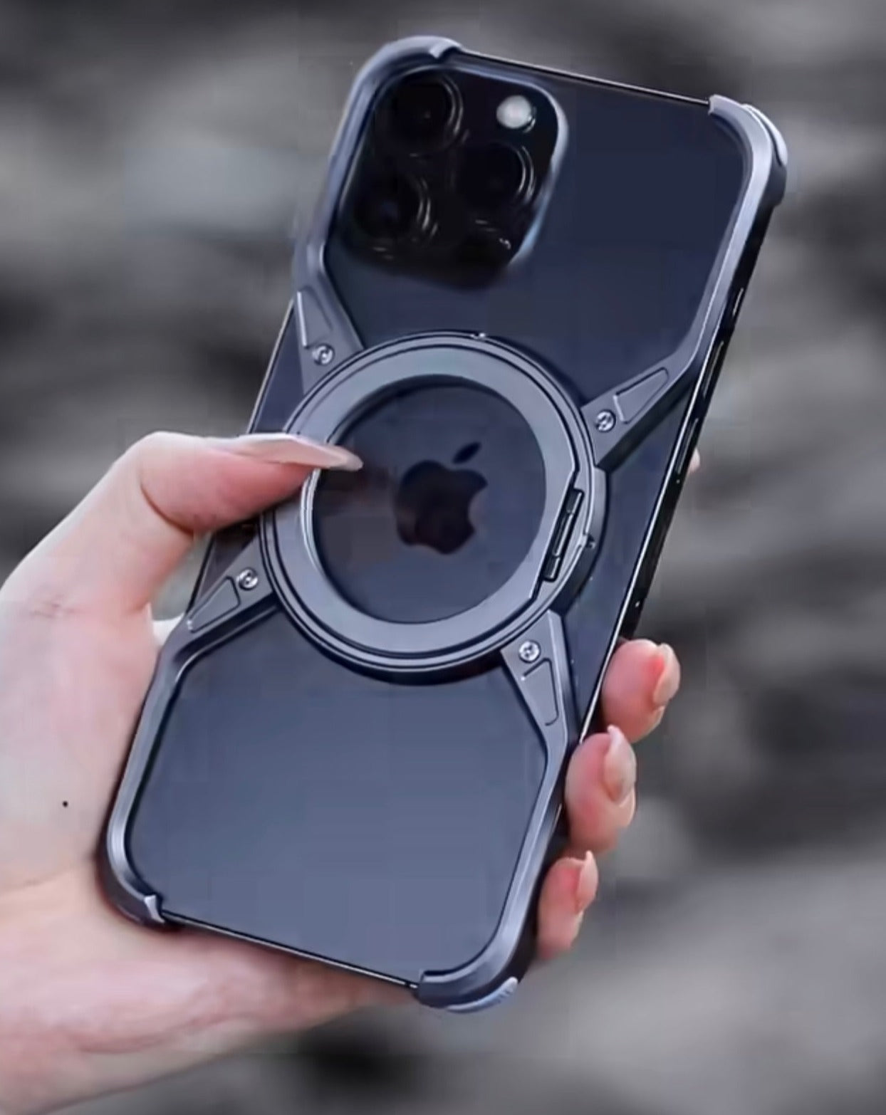 iPhone 12 Series High End Bracket Metal Fulcrum Case