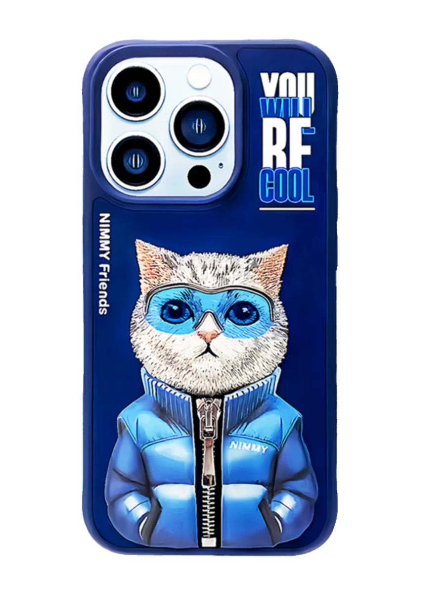 iPHONE 13 SERIES Premium Embroidery Animal Case