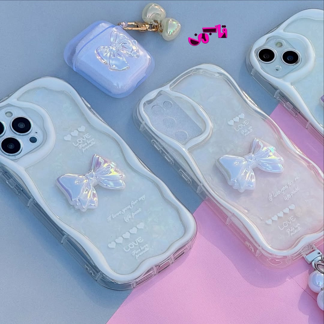 Luxe Bow Charm Case For iPhone 16 Series