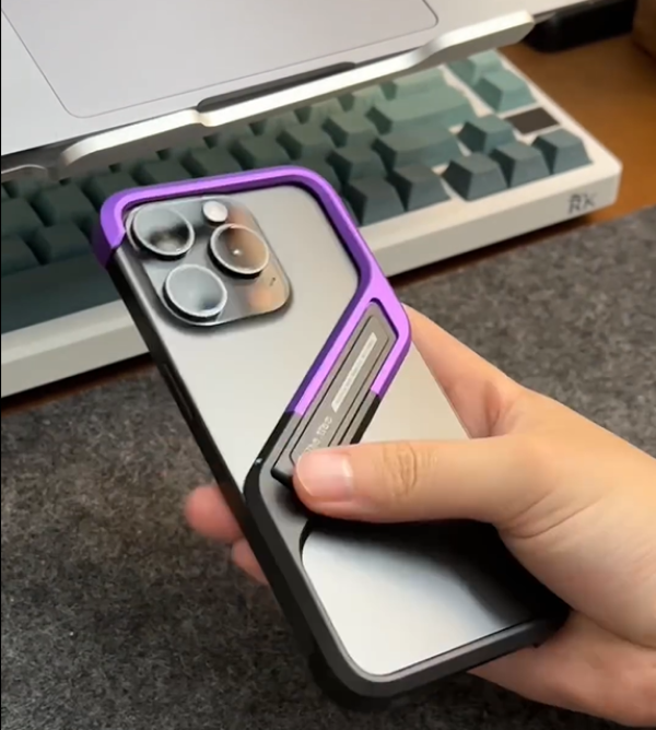 The Ultimate Metal Stand Protection iPhone Cover